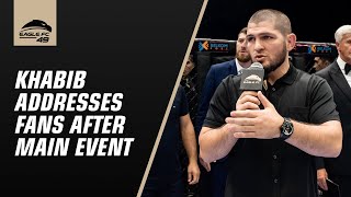 'We will do a rematch between Busurmankul Abdibait and Rasul Magomedov' - Khabib Nurmagomedov