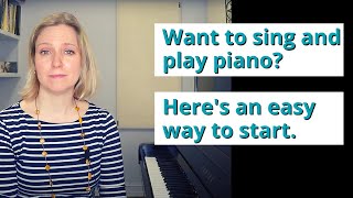 How To Sing And Play Piano With Only Two Notes