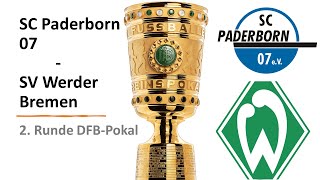 ⚽ SC Paderborn – Werder Bremen | Vorbericht - 2. Runde