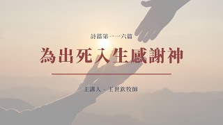 為出死入生感謝神｜2022晨禱 #121｜詩篇第一一六篇｜王世欽牧師