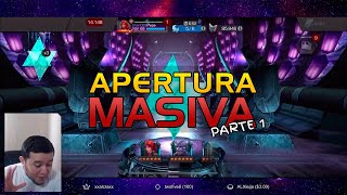 APERTURA MASIVA \