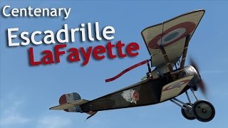 Centenary Commemoration of the Escadrille Lafayette