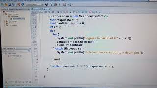 suma do while java netbeans
