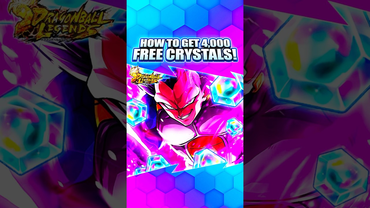 How To Get 4,000 FREE Chrono Crystals in Dragon Ball Legends Guide
