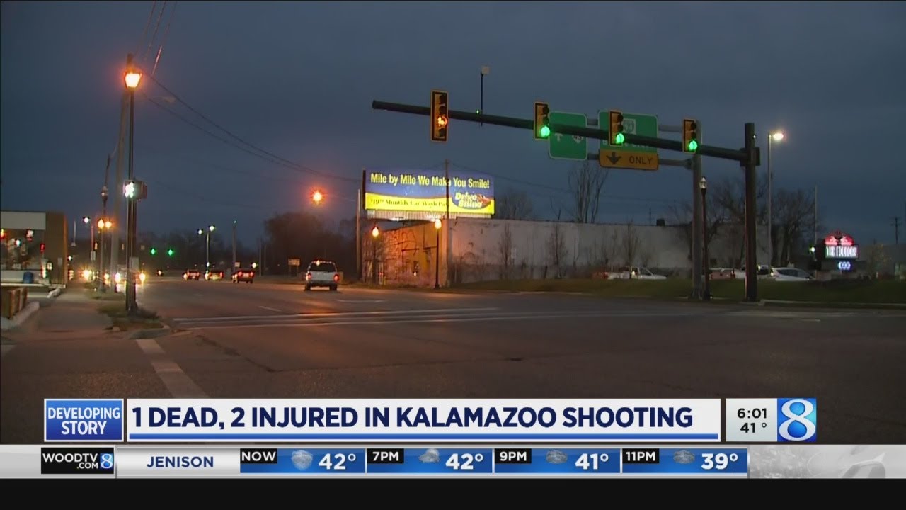 1 Dead, 2 Injured In Kalamazoo Shooting - YouTube