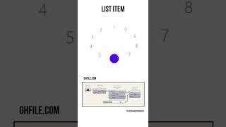 Grasshopper Tutorial (List item) #shorts