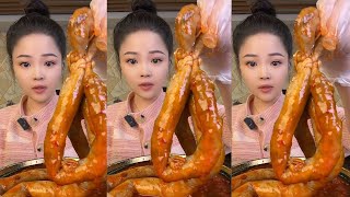 ASMR CHINESE MUKBANG FOOD EATING SHOW | Xiao Yu Mukbang 114