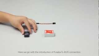 DJI Naza-M Main Controller\u0026Futaba S-BUS Receiver Connection