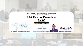 Lecture_26: #Pandas #GroupBy- #DataScience & #MachineLearning using #Python (#ai #explore #bootcamp)