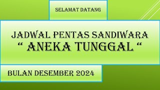 🔴 Sandiwara Aneka Tunggal - Bulan Desember 2024 - Kumpulan Jadwal sandiwara - LIVE STREAM KJPS