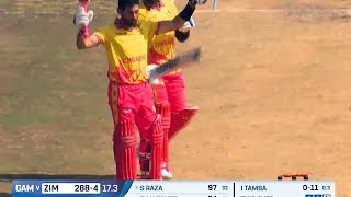 Zimbabwe vs gambia t20 world cup qualifier 2024 highlights | zim vs gam 334 runs highlights