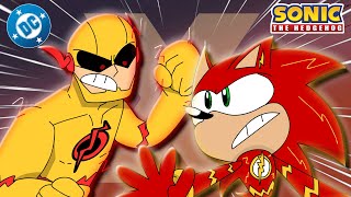 Basically the Reverse Flash vs Sonic in IDW Sonic x DC | Sonic Animation
