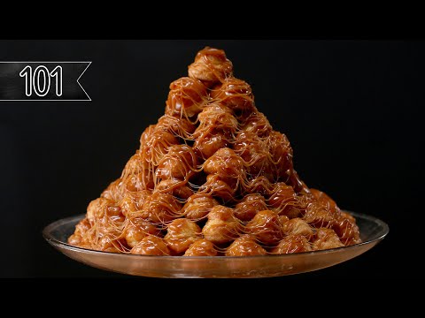 How To Make A Croquembouche (Cream Puff Tower) How To Make A Croquembouche (Cream Puff Tower)