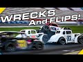 Legend Car Crashes, Wrecks, & Flips!!