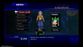 Kingdom Hearts Re: Chain of Memories Playthrough: Atlantica (5th Segment) Riku