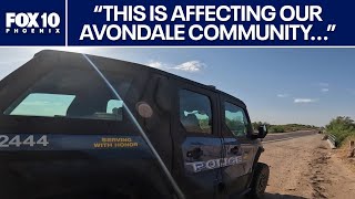 Police crack down on crime at Agua Fria River | FOX 10 Phoenix