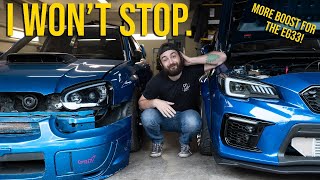 Another GD Subaru WRX STI Incoming! + EG33 STI Gets more boost!