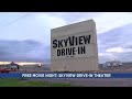 Free movie night at Skyview Drive-In Theater in Scottsbluff