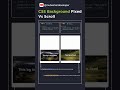 🚀 CSS Background: Fixed vs Scroll Explained! | #css #coding #shortvideo