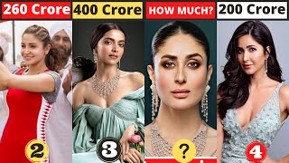 Top 10 Richest Actress Of Bollywood In 2022 With Their Net Worth & Income