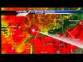 KSN takes shelter during tornado