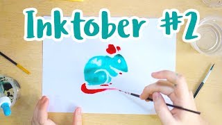 INKTOBER #2: Mouse | Animated Ink Drawings