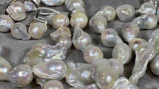 Baroque pearls. 15-17mm. 16” Nice luster, killer price!