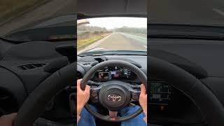 Toyota GR86 TOP SPEED on Autobahn