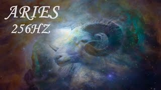 8 Hours - Aries ♈ Sleep Music and Pure 256HZ Tone - BLACK SCREEN - HD. Sleep, Heal, Relax, Meditate.