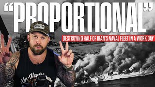 America Obliterates Half Of Iran's Navy In 8 Hours! - Operation Praying Mantis