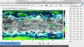 GFS Loop IR simulation 18ZRun 2015Oct24