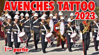 Avenches Tattoo 2023, Part.1/2, liste des interprètes: voir description, 500 musiciens, 17e édition.