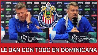 🔥SE INCOMODA POR CRÍTICAS Así responde DT de Chivas en República Dominicana | Cibao vs Chivas