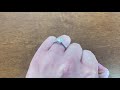 1.10ct diamond and platinum art deco ring bristow ring hand video