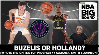 The Ignite's top NBA prospect? Matas Buzelis or Ron Holland?