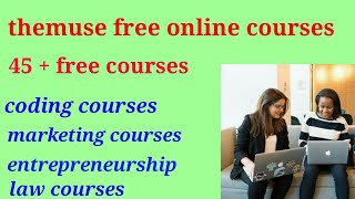 themuse free online courses with certificate in Telugu