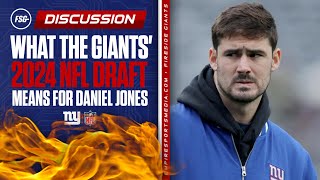 What the Giants' 2024 NFL Draft Means For Daniel Jones