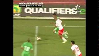 Maroc 4 0 Algerie 2eme mitemp Adil Omari