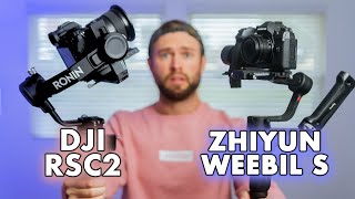 DJI RSC2 VS WEEBIL S // Best Small Gimbal 2021?