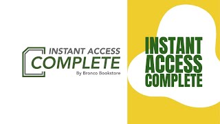 Instant Access Complete by Bronco Bookstore