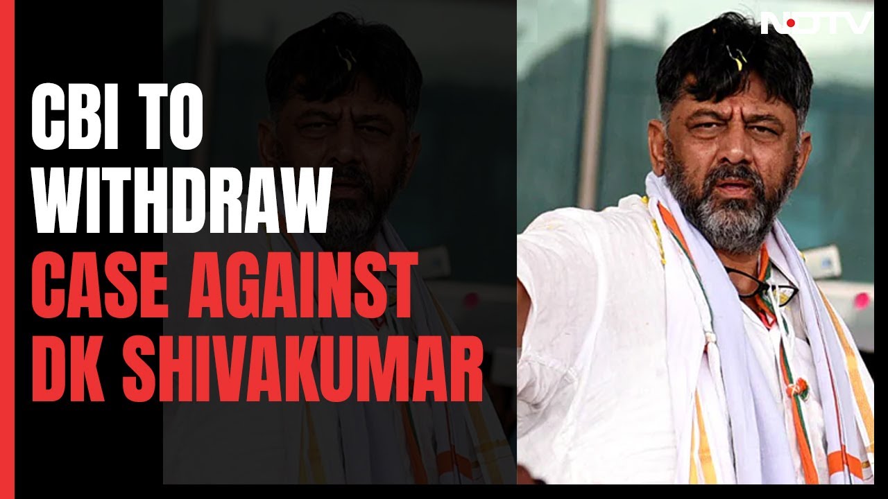 Karnataka Approves Proposal To Withdraw CBI Case Against DK Shivakumar ...