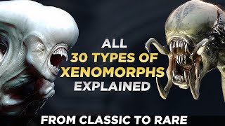 All 30 TYPES OF XENOMORPHS Explained - From Classic To Rare