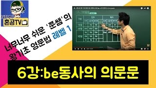 be동사의 의문문: Is he your dad?/왕기초영문법 레벨1(6강)/혼공TV