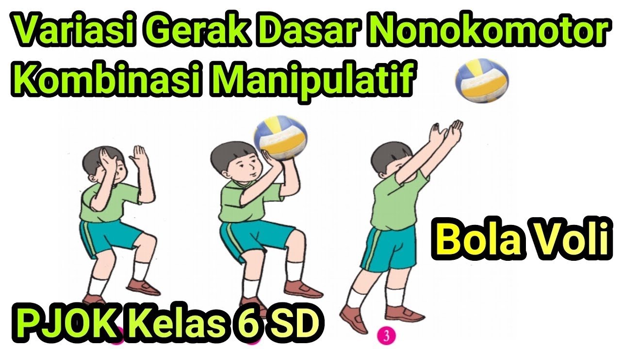 PJOK Kelas 6: Variasi Gerak Dasar Nonlokomotor Dengan Kombinasi ...