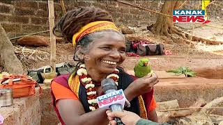 Khandagiri Mela | Gayatri Mata Spotted With A Parrot