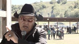 Treaty Story with Eric Tootoosis at Treaty 4 Gathering