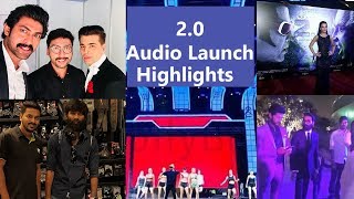 2 0 Audio Launch Highlights || 2 0 Audio Release Live Highlights || Rajinikanth || Shankar