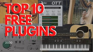 THE TOP 10 FREE VST PLUGINS 2020 | FREE EFFECTS AND GENERATOR VSTs with Audio Demonstration