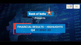 Financial Result FY 2022-23 | Bank of India