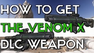 COD GHOSTS: How to Get the Venom X Extinction Gun! "Unearthed Gun Easter Egg"